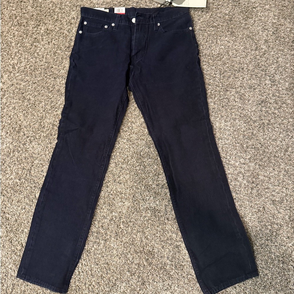 Levi's Men's Deep Blue Corduroy Pants